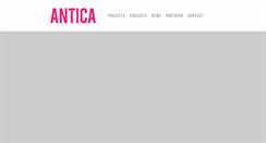 Desktop Screenshot of anticaproductions.com